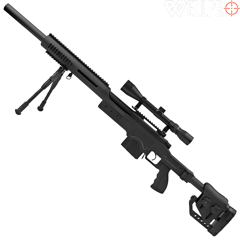 WELLPRO - Réplique sniper MB4410D, Pack Complet