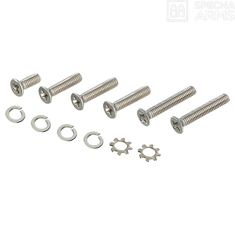 SPECNA ARMS - Set de 6 vis pour gearbox version 3 AEG