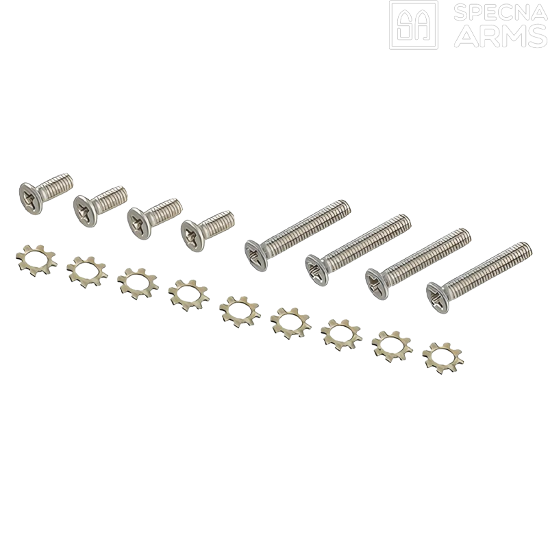 SPECNA ARMS - Set de 8 vis pour gearbox version 2 AEG