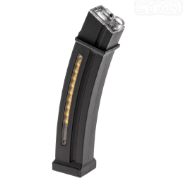 Cyma - Chargeur mid-cap 120 billes, douilles apparentes, pour MP5