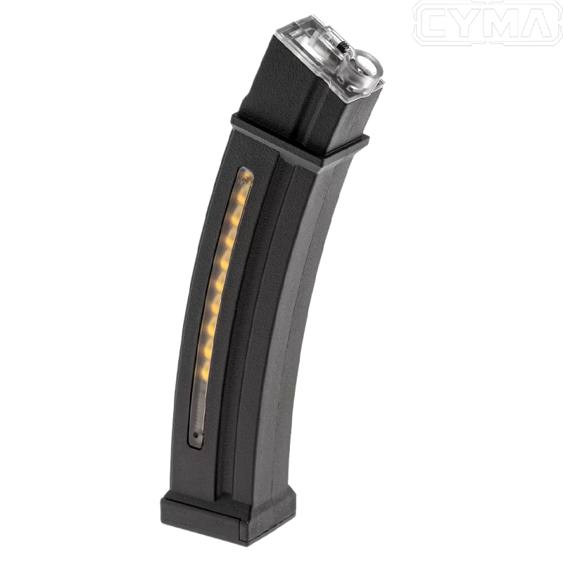 Cyma - Chargeur mid-cap 120 billes, douilles apparentes, pour MP5