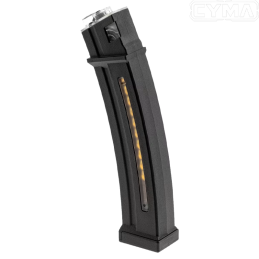 Cyma - Chargeur mid-cap 120 billes, douilles apparentes, pour MP5