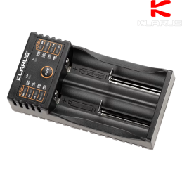 Klarus - Chargeur de batterie K2 Li-Ion, NiCd, NiMH, LiFe