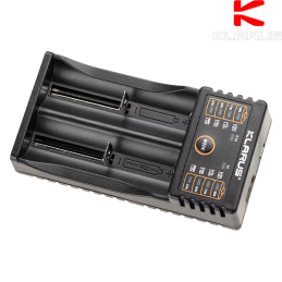 Klarus - Chargeur de batterie K2 Li-Ion, NiCd, NiMH, LiFe