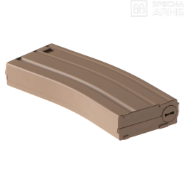 Specna Arms - Chargeur mid-cap 140 billes Tan Airsoft