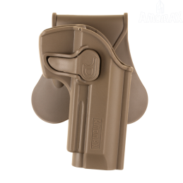 Amomax - Holster rigide G2 M9, M92F pour GBB WE, KJW, TM, KWA