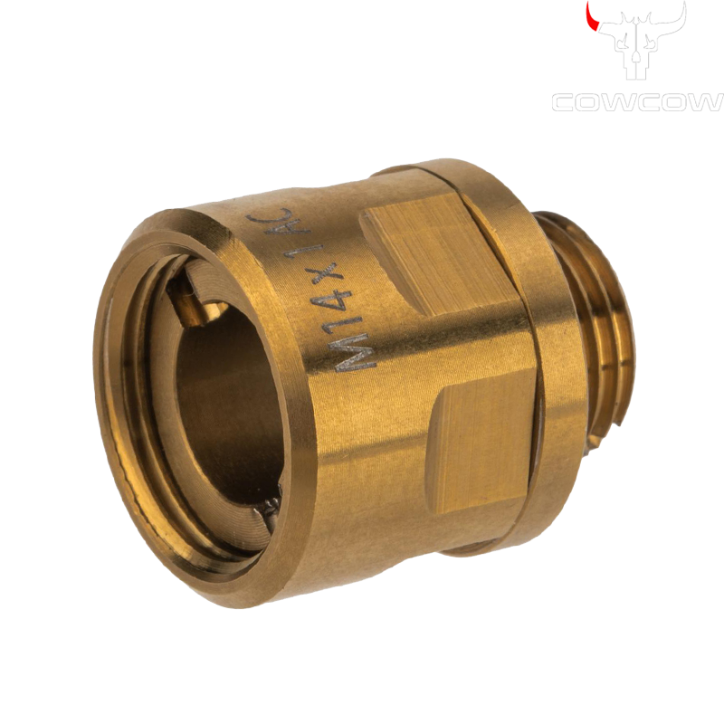 Cowcow - Adaptateur silencieux A01 pour GBB, or