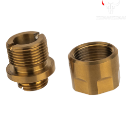 Cowcow - Adaptateur silencieux A01 pour GBB, or