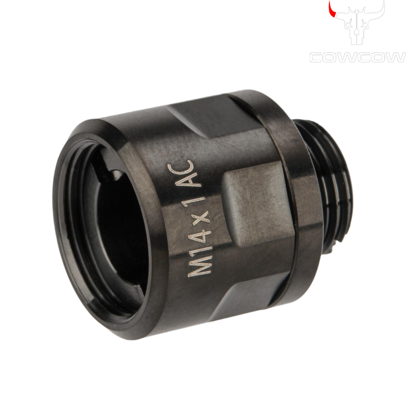 Cowcow - Adaptateur silencieux A01 pour GBB, noir