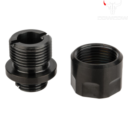 Cowcow - Adaptateur silencieux A01 pour GBB, noir