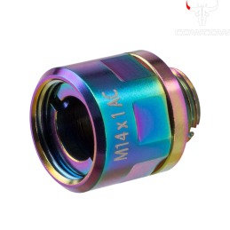 Cowcow - Adaptateur silencieux A01 pour GBB, rainbow