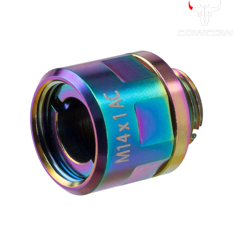 Cowcow - Adaptateur silencieux A01 pour GBB, rainbow