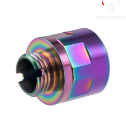 Cowcow - Adaptateur silencieux A01 pour GBB, rainbow