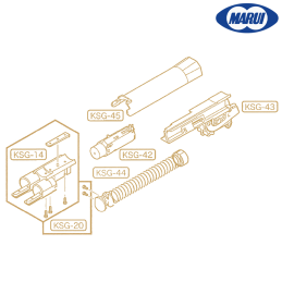 Tokyo Marui - Pièce d'origine KSG-44 (OEM) pour KSG