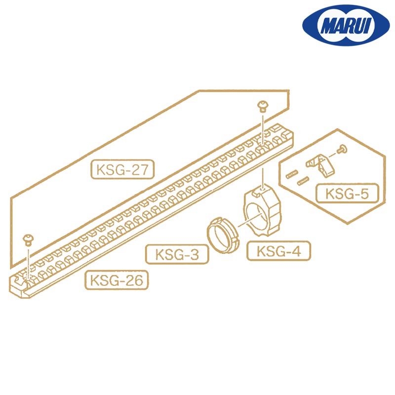 Tokyo Marui - Pièce d'origine KSG-26 (OEM) pour KSG