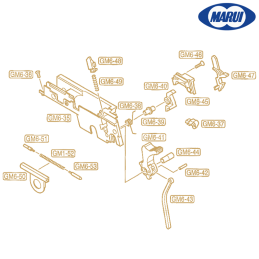 Tokyo Marui - Fire pin lock GM6-48 (OEM) pour 1911 MARK IV S70