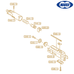 Tokyo Marui - Rocket valve spring GM6-18 (OEM) pour 1911, WARRIOR, S70