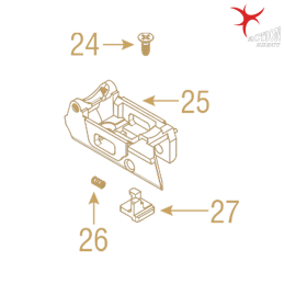 Action Army - Trigger housing, AAP-25, pour AAP-01