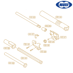 Tokyo Marui - Recoil spring guide plug H51-33 (OEM) pour Hi-capa 5.1