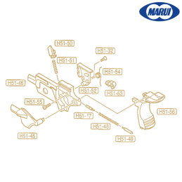 Tokyo Marui - Fire pin lock H51-50 (OEM) pour Hi-capa 5.1, 4.3