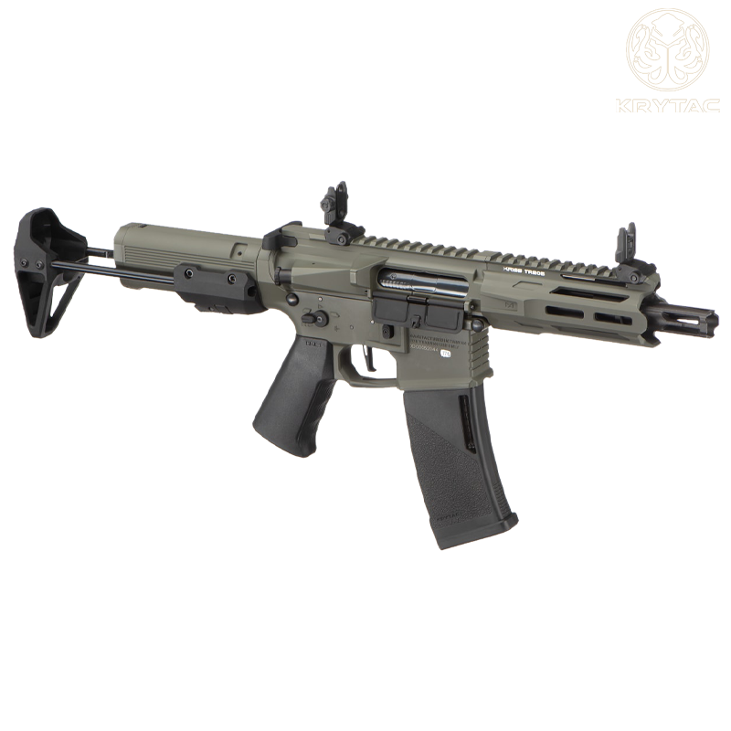 Krytac - Réplique Trident MK-II PDW-M, Foliage Green, High Performance Krytac - Réplique Trident MK-II PDW-M, Foliage Green, High Performance