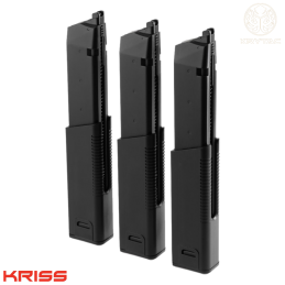 Krytac - Pack de 3 chargeurs  60 billes Kriss™ Vector GBB