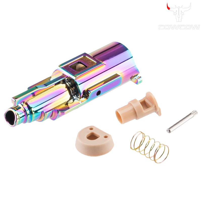 Cowcow - Set nozzle complet aluminium pour AAP-01, Rainbow