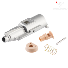 Cowcow - Set nozzle complet aluminium pour AAP-01, chromé