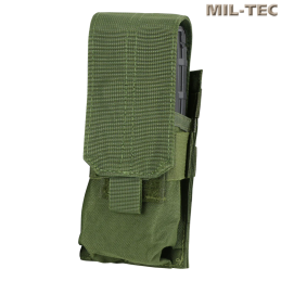 Mil-Tec - Poche pour chargeur M4 MOLLE, Olive Drab