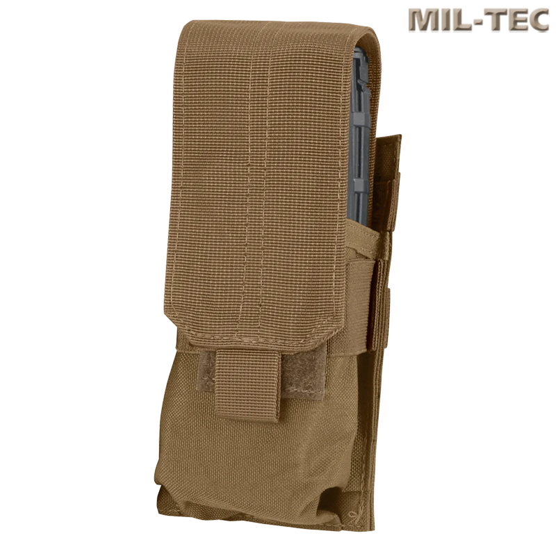 Mil-Tec - Poche chargeur M4 MOLLE/PALS, Dark Coyote Mil-Tec - Poche chargeur M4 MOLLE/PALS, Dark Coyote