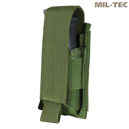 Mil-Tec - Poche chargeur pour pistolet, MOLLE, Olive Drab
