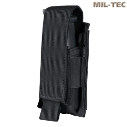 Mil-Tec - Poche chargeur pour pistolet, MOLLE, noir