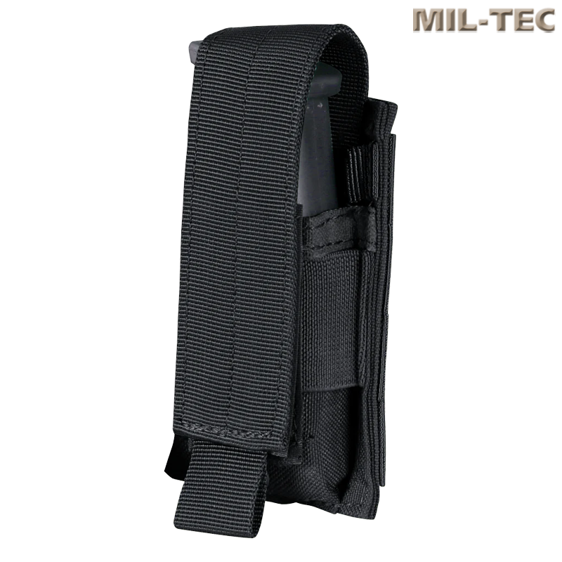 Mil-Tec - Poche chargeur pour pistolet, MOLLE, noir Mil-Tec - Poche chargeur pour pistolet, MOLLE, noir