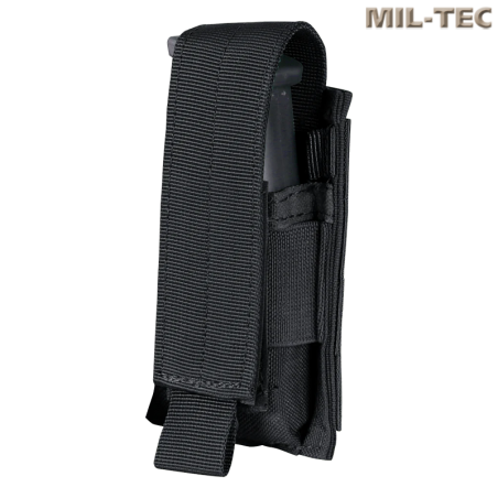 Sac Double Pistolet Mil-Tec Noir - Dos D’escalade - Conçu Pour L'armée Et L'outdoor - Neuf