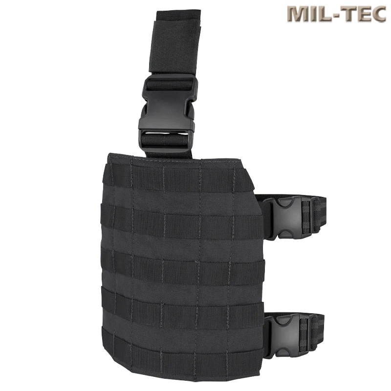 Mil-Tec - Plateforme de cuisse, MOLLE, noir Mil-Tec - Plateforme de cuisse, MOLLE, noir