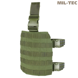 Mil-Tec - Plateforme de cuisse, MOLLE, Olive Drab