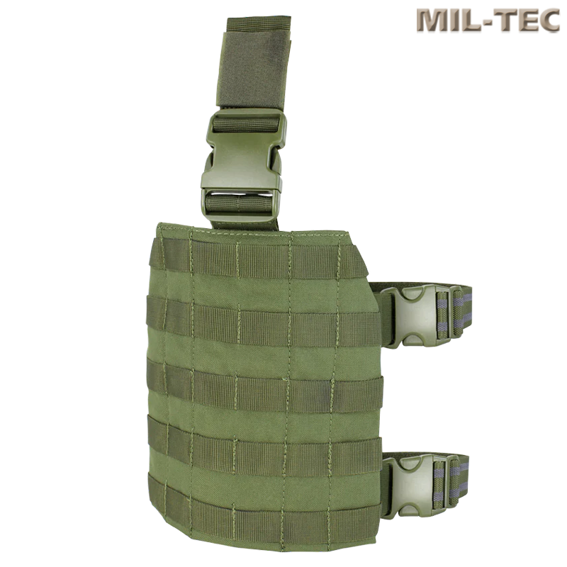 Mil-Tec - Plateforme de cuisse, MOLLE, Olive Drab Mil-Tec - Plateforme de cuisse, MOLLE, Olive Drab