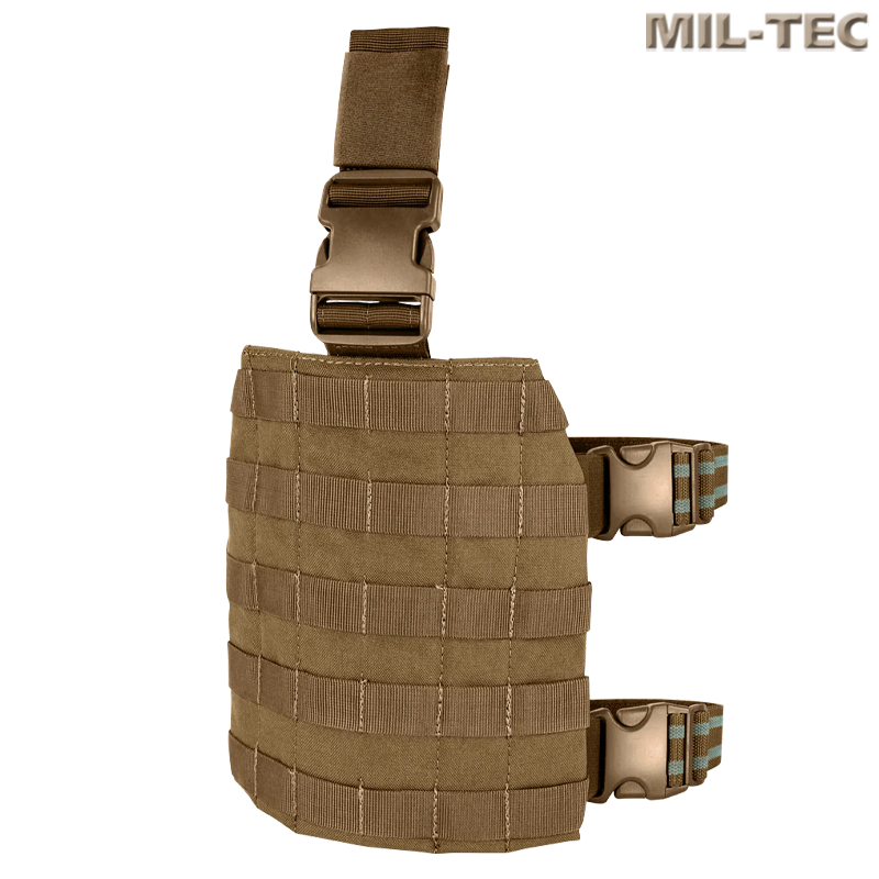 Mil-Tec - Plateforme de cuisse, MOLLE, Dark Coyote Mil-Tec - Plateforme de cuisse, MOLLE, Dark Coyote