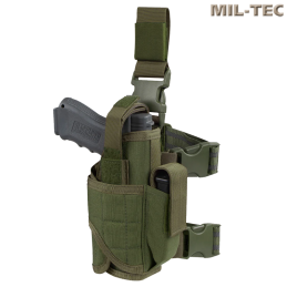 Mil-Tec - Holster de cuisse réglable, Olive Drab