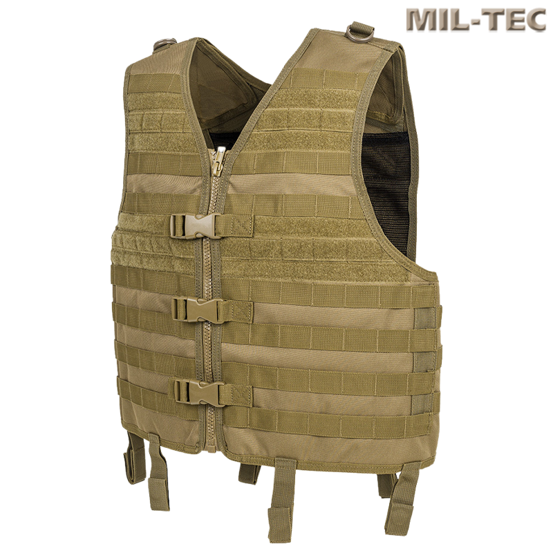 Mil-Tec - Veste carrier MOLLE Gen.2, Dark Coyote Mil-Tec - Veste carrier MOLLE Gen.2, Dark Coyote