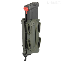 FMA - Poche chargeur semi-rigide pour pistolet, MOLLE, Olive Drab