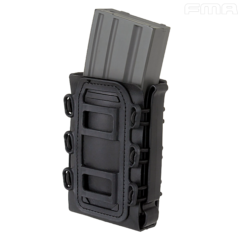 FMA - Poche chargeur semi-rigide pour M4, MOLLE, noir FMA - Poche chargeur semi-rigide pour M4, MOLLE, noir