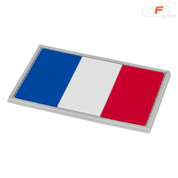 GFC Tactical - Patch 3D en PVC drapeau France