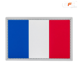 GFC Tactical - Patch 3D en PVC drapeau France