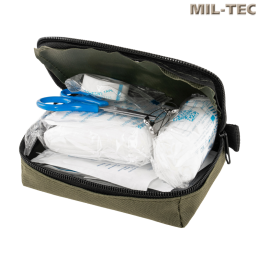 Mil-Tec - Trousse de secours, version small, Olive Drab