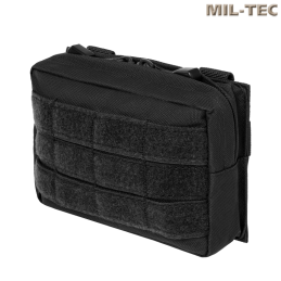 Mil-Tec - Poche utilitaire cargo, MOLLE, noir
