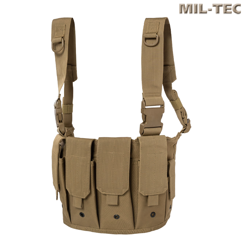 Mil-Tec - Chest rig mag carrier, Dark Coyote Mil-Tec - Chest rig mag carrier, Dark Coyote