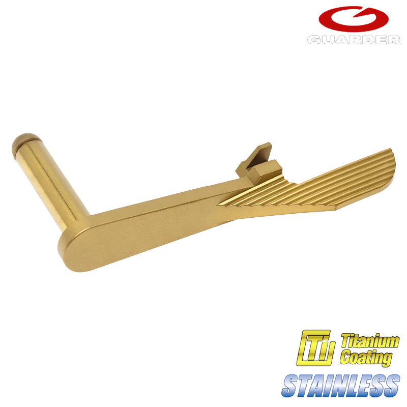 Guarder - Slide stop, Stainless Golden, pour Hi-capa Gold Match, 5.1, 4.3 - CAPA-77(GD)