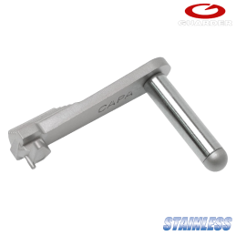 Guarder - Slide stop, Stainless Silver, pour Hi-capa 5.1, 4.3 - CAPA-76(SV)