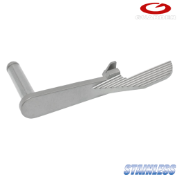 Guarder - Slide stop, Stainless Silver, pour Hi-capa Gold Match, 5.1, 4.3 - CAPA-77(SV)